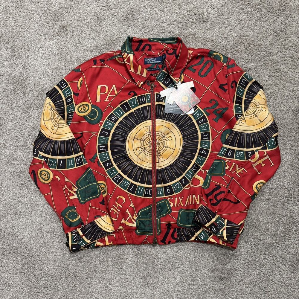 Brand New Polo Ralph Lauren Casino Bomber Jacket Limited Edition 1 Of 300 Sz XL